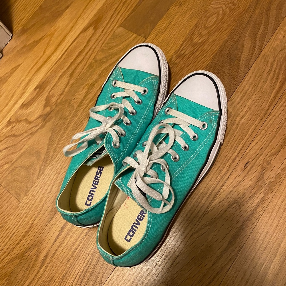 Teal Converse